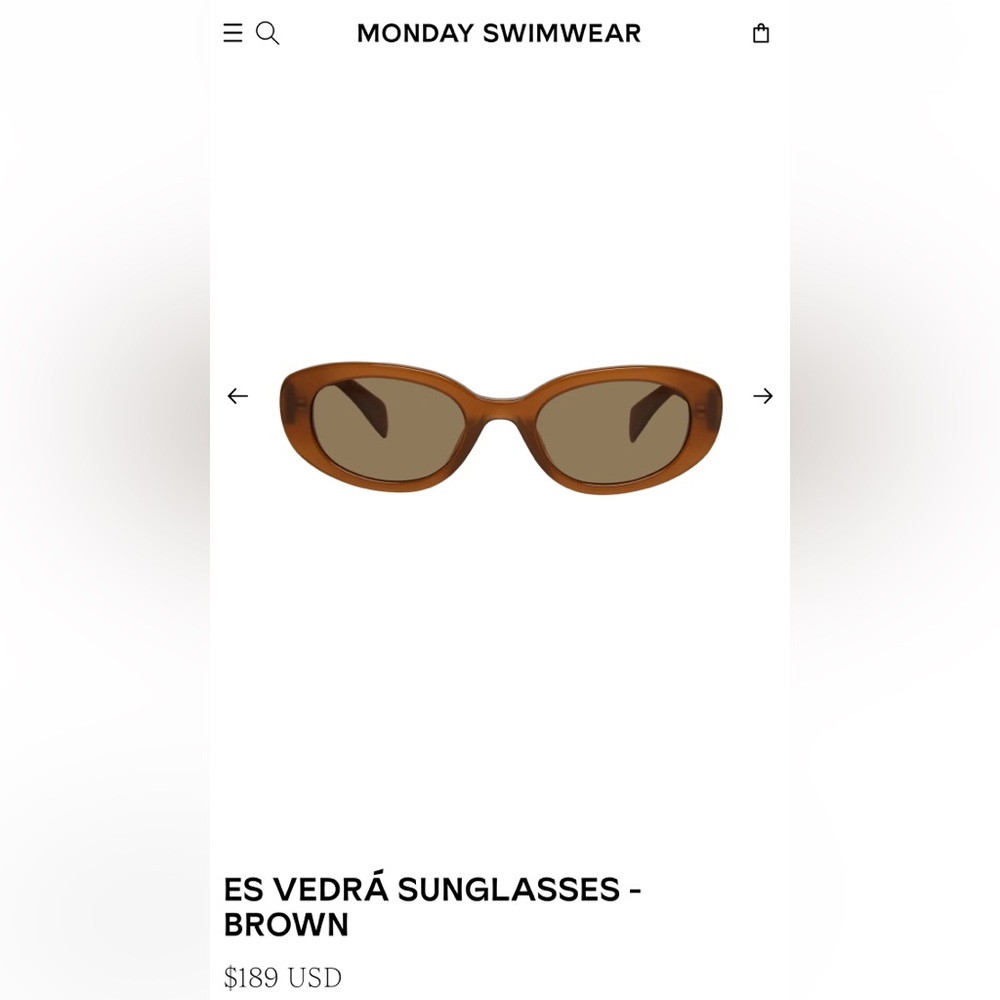 MONDAY SWIMWEAR - Es Vedra Sunglasses - Picture 4 of 4